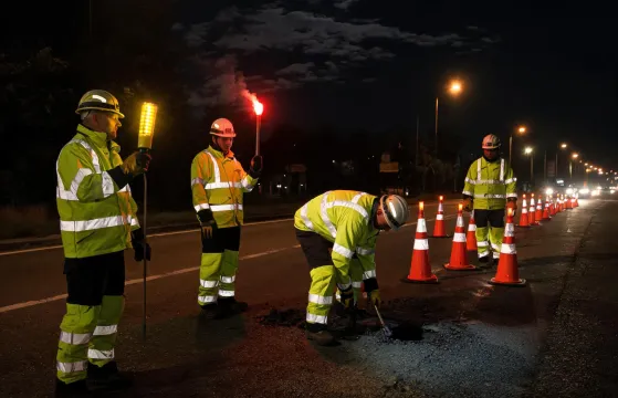 Hi vis protective workwear