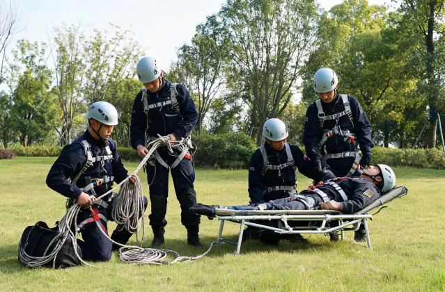 Emergency response rope rescue