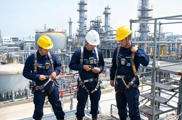 Oil gas mining confined space
