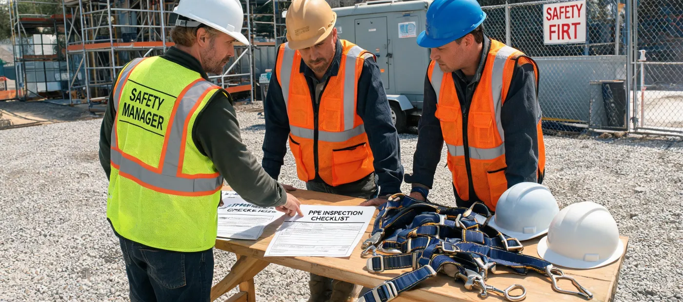Workplace safety planning session