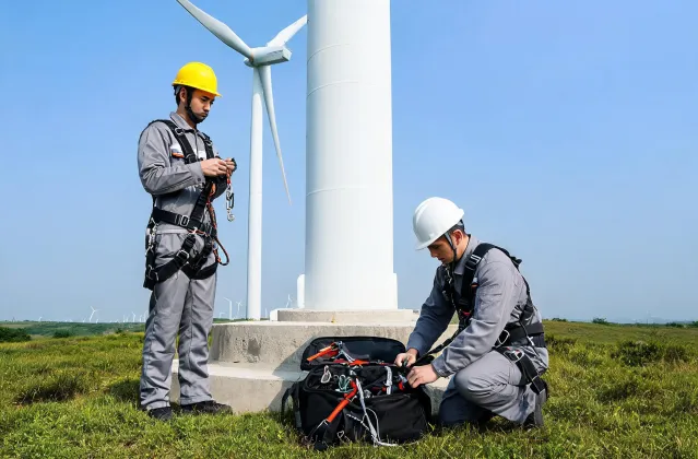 Wind turbine technician PPE